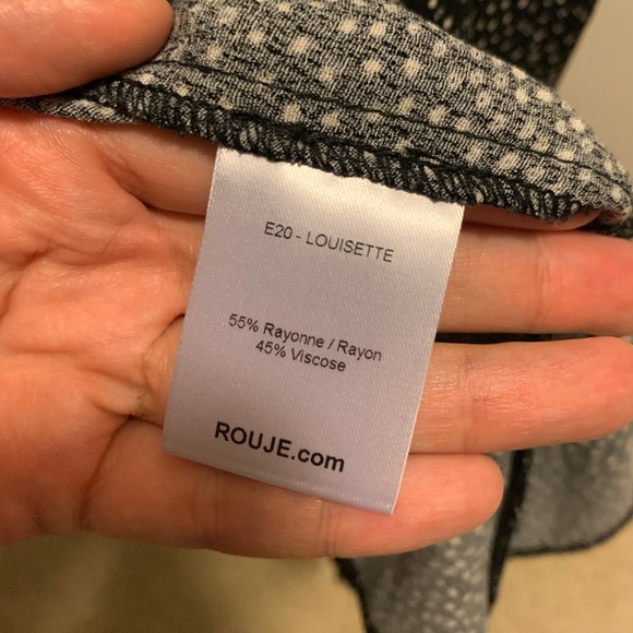 Rouje Louisette Blouse size 38 - Picture 4 of 6